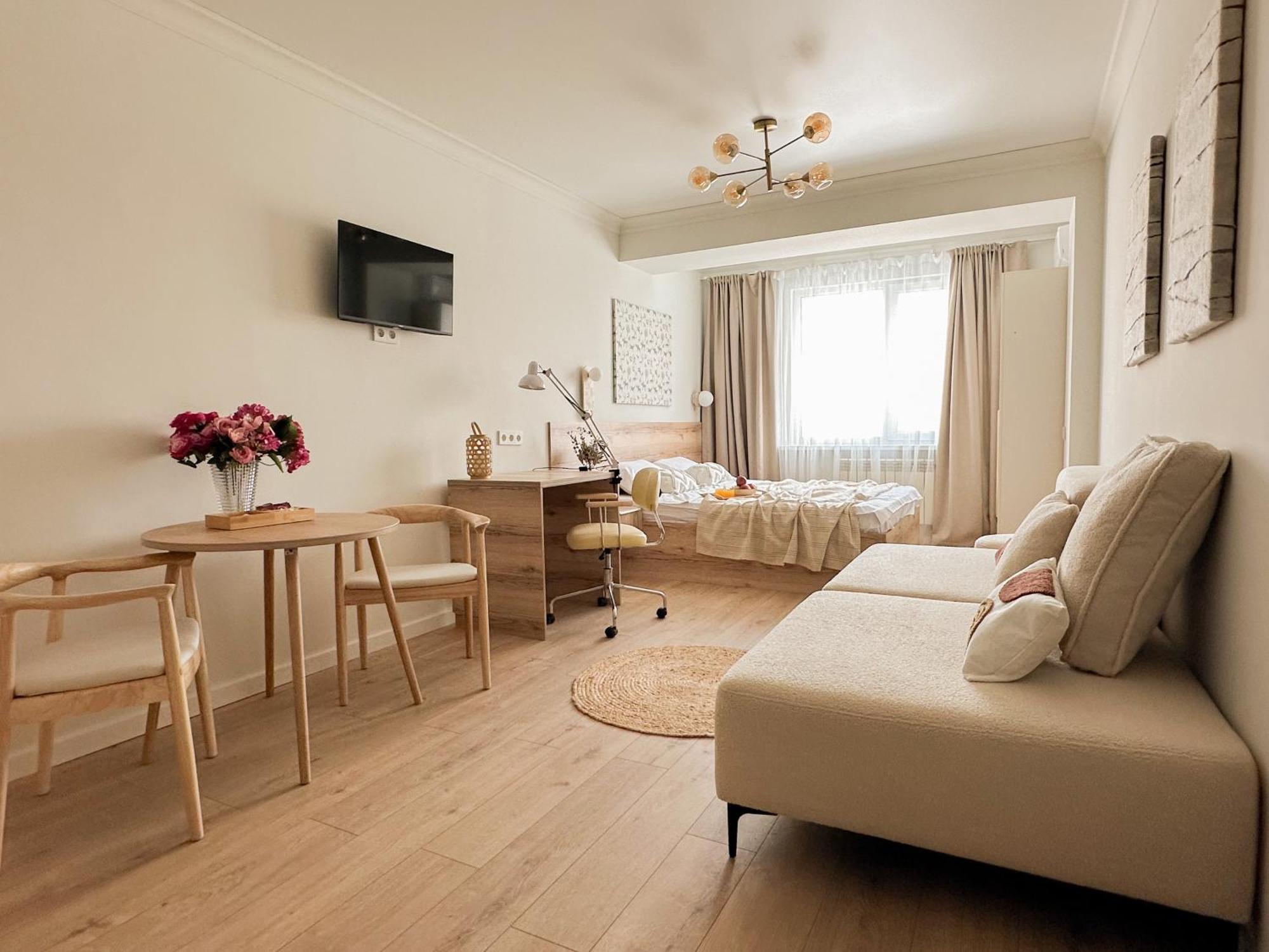 Adt Apartments Alma-Ata Rum bild